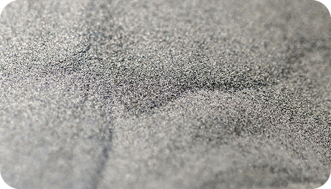 Pile of Chromium powder