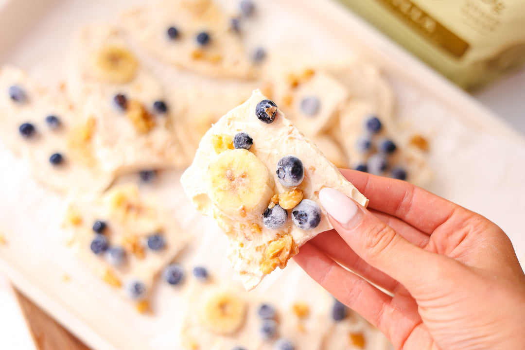 Field’s Great Frozen Protein Yogurt Bark