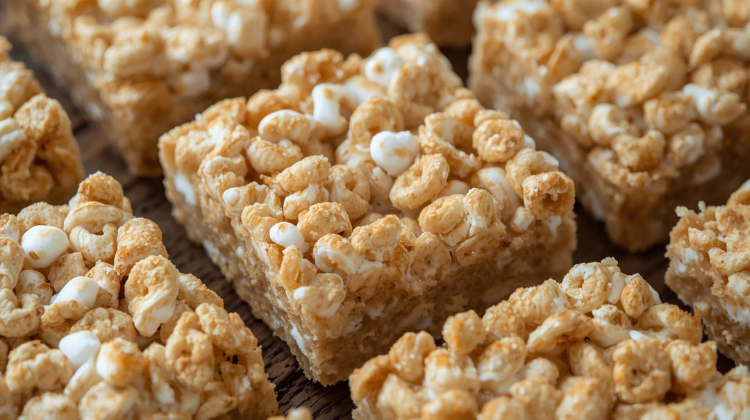 No-Bake High-Protein Rice Krispie Treats
