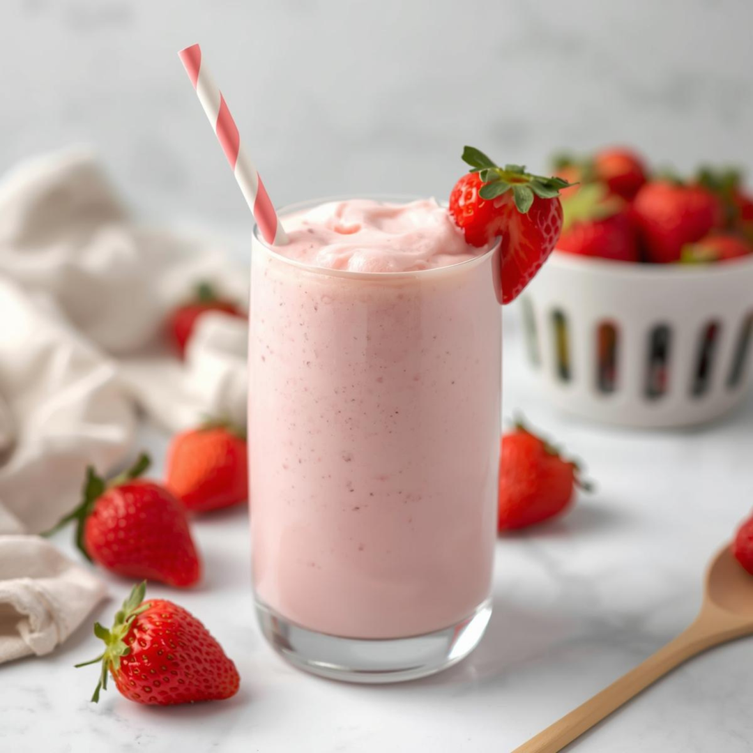 Classic Strawberries & Cream Smoothie