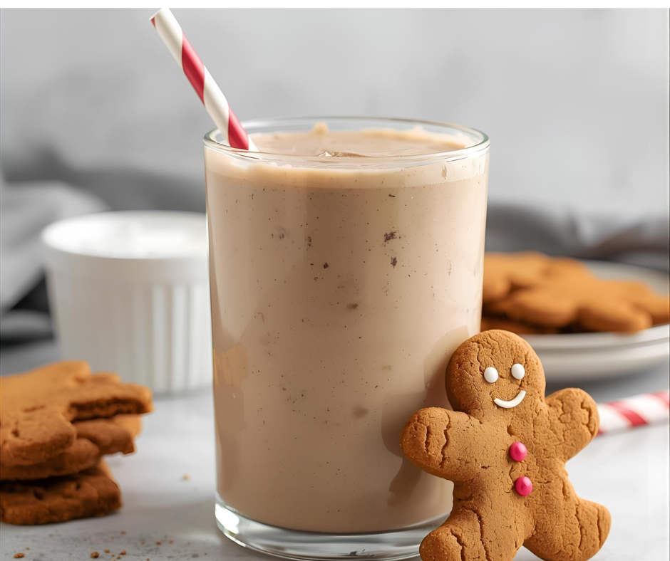 Gingerbread Cookie Protein Smoothie