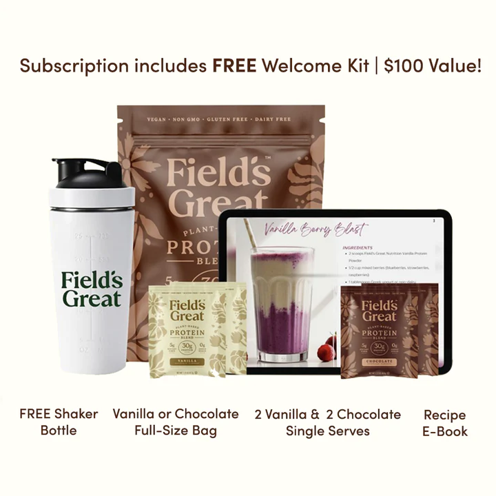 Protein + Fiber Shake </br>Vanilla